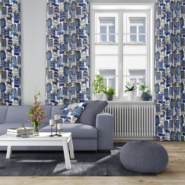 Gamlastan ファブリック, Blue Arvidssons Textil | アルビットソン