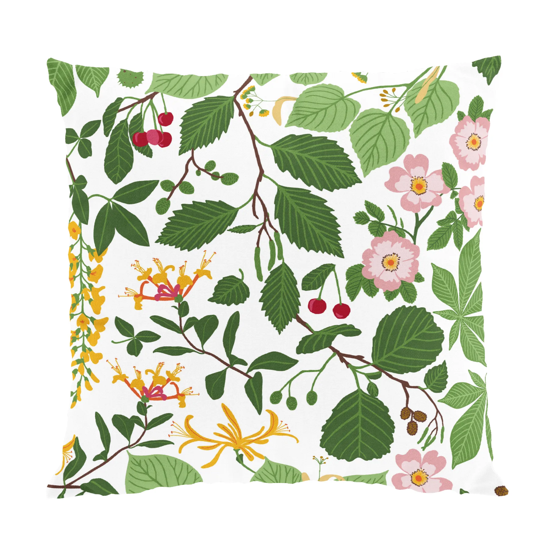 Haga クッションカバー 47x47 cm, Green Arvidssons Textil | アルビットソン