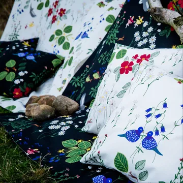 Himlajorden ファブリック - white - Arvidssons Textil | アルビットソン