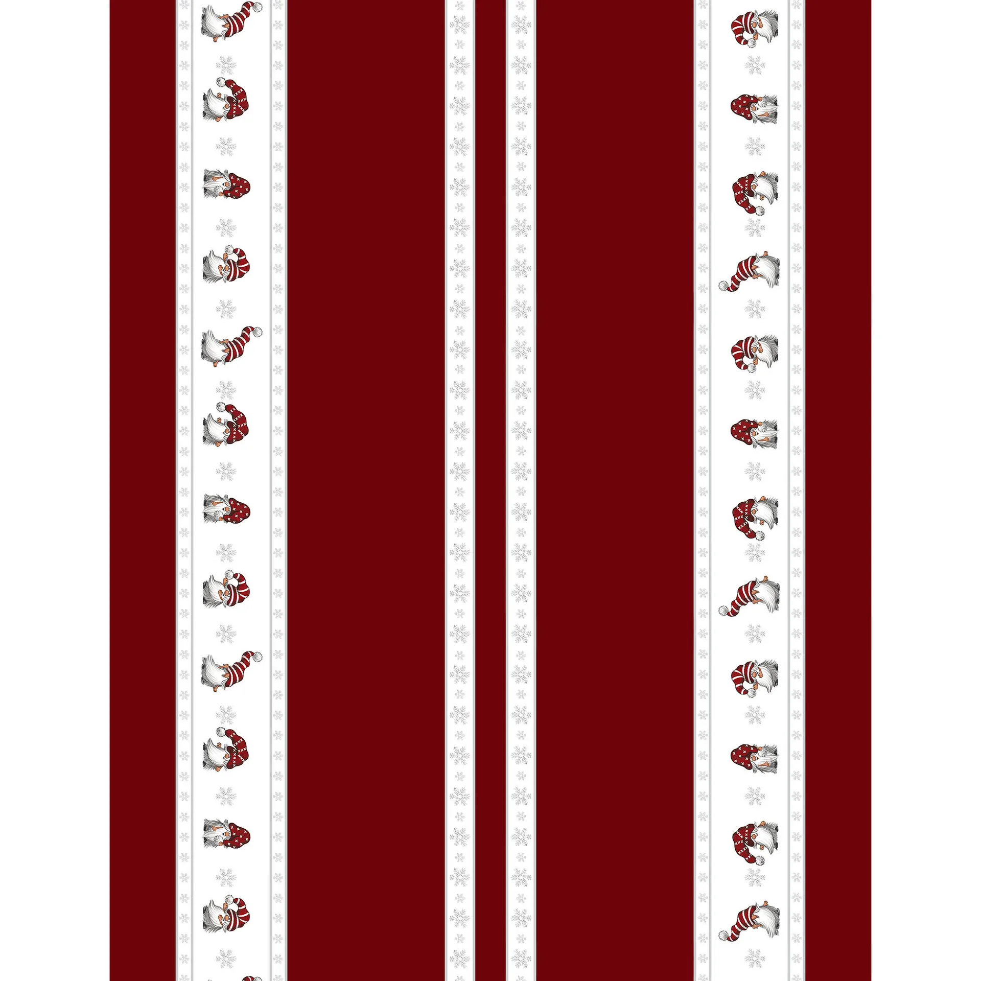 Julian and Co. クリスマス ファブリック with edging, Red Arvidssons Textil | アルビットソン