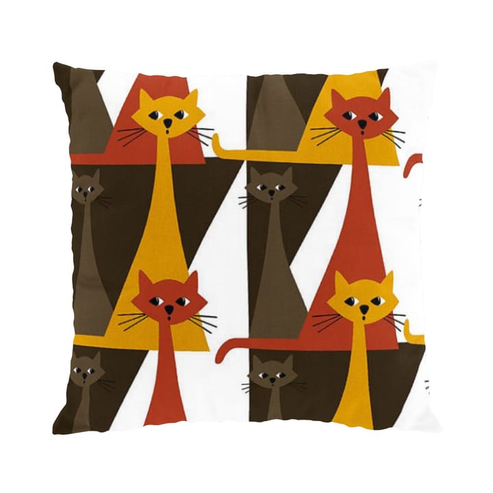 Kitty クッションカバー 47x47 cm - brown - Arvidssons Textil | アルビットソン