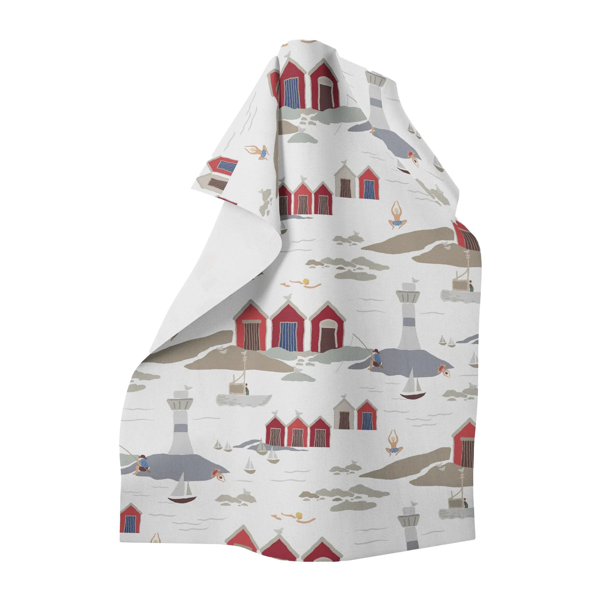 Kust キッチンタオル 65x85 cm, White Arvidssons Textil | アルビットソン