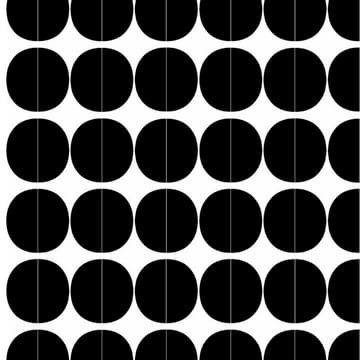 Lane ファブリック - black circles - Arvidssons Textil | アルビットソン