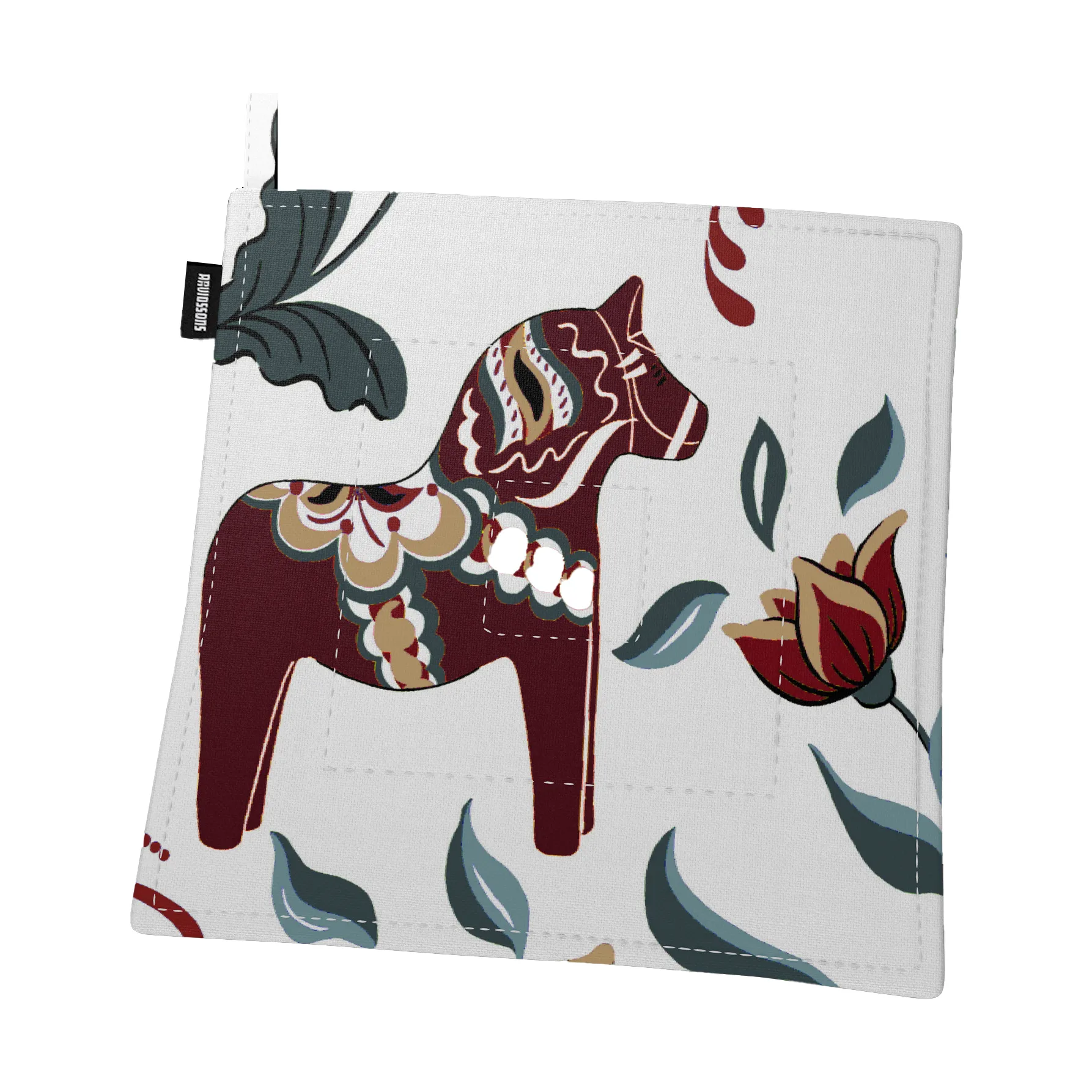 Leksand ポットホルダー 22x22 cm, Anniversary edition 30 years Arvidssons Textil | アルビットソン