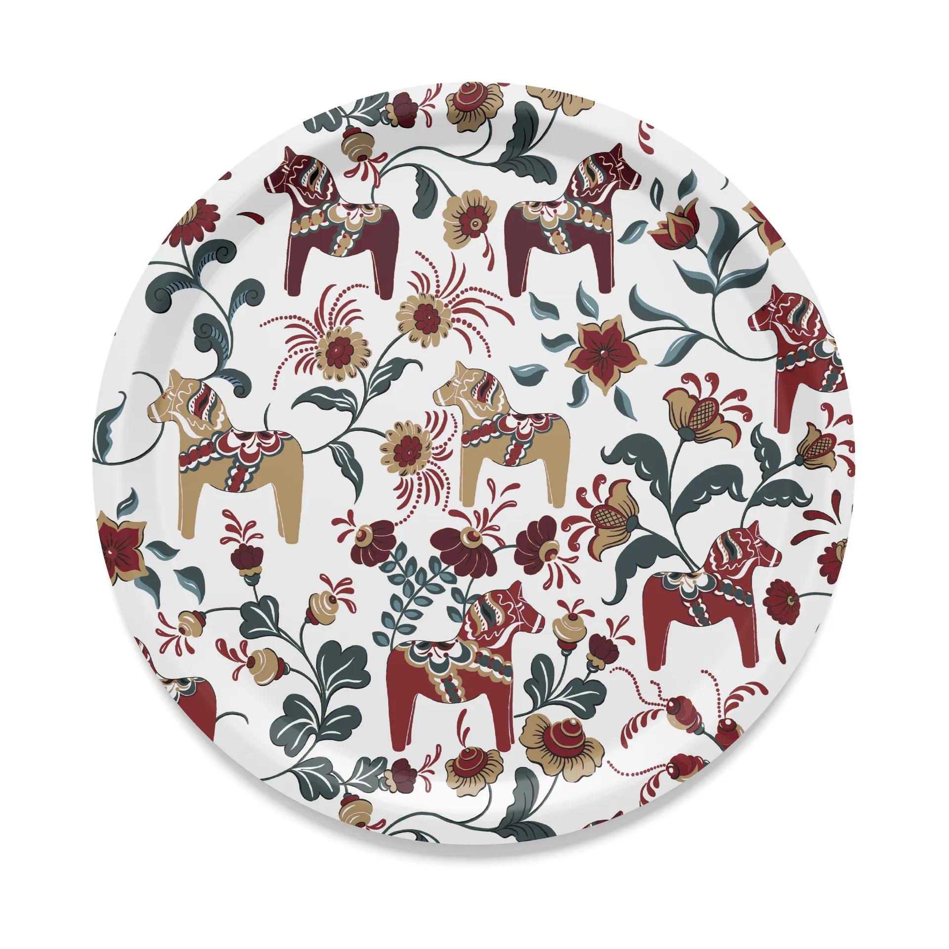 Leksand ラウンド トレイ Ø31 cm, Anniversary edition 30 years Arvidssons Textil | アルビットソン