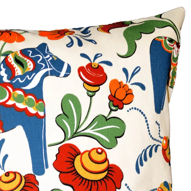 Leksand クッションカバー, beige Arvidssons Textil | アルビットソン