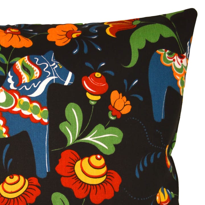Leksand クッションカバー, black Arvidssons Textil | アルビットソン