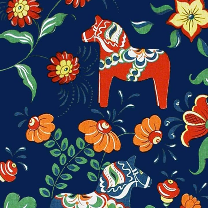 Leksand ファブリック, blue Arvidssons Textil | アルビットソン