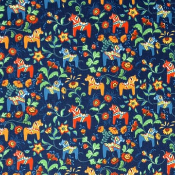 Leksand ミニ ファブリック - blue - Arvidssons Textil | アルビットソン