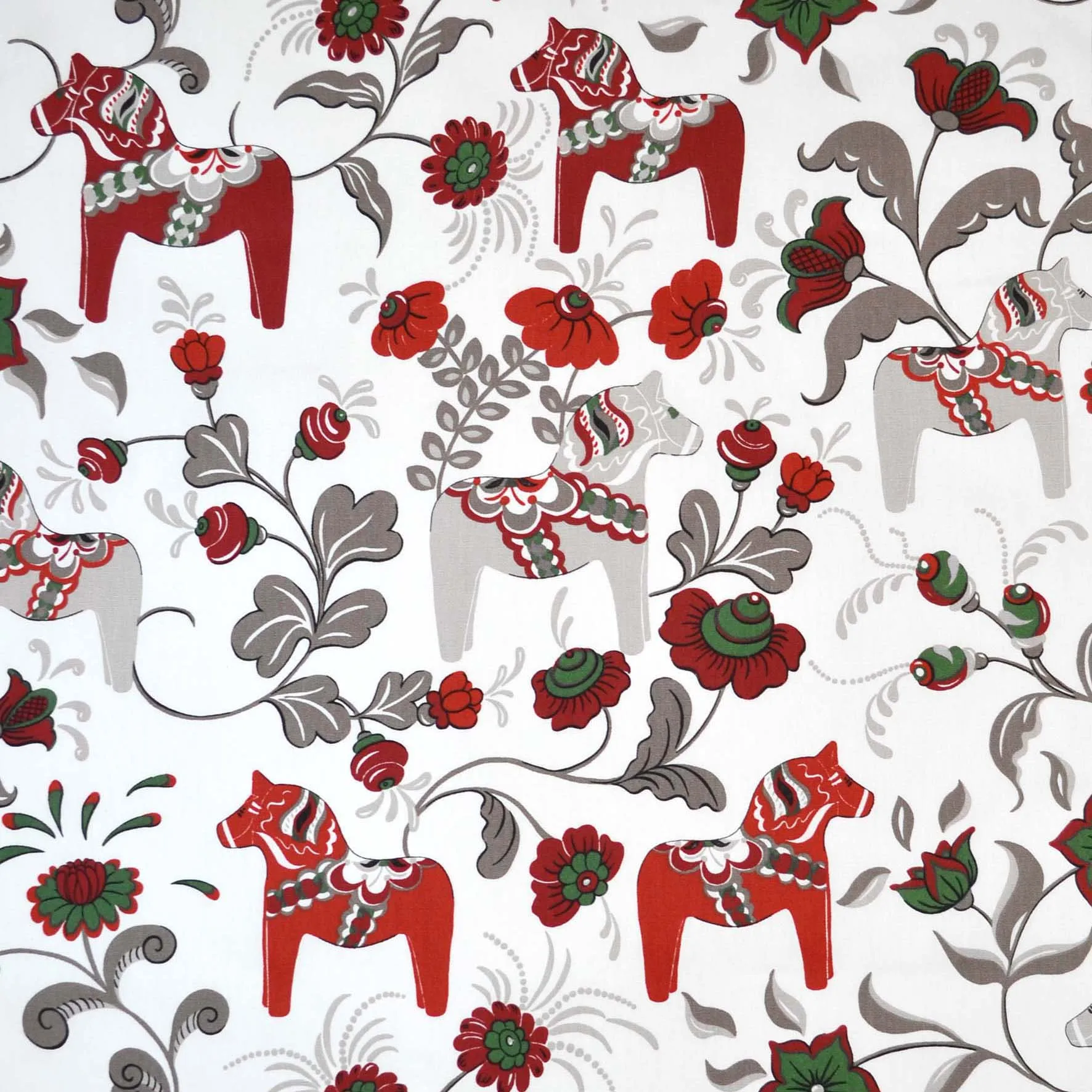 Leksand ファブリック, Wine red Arvidssons Textil | アルビットソン