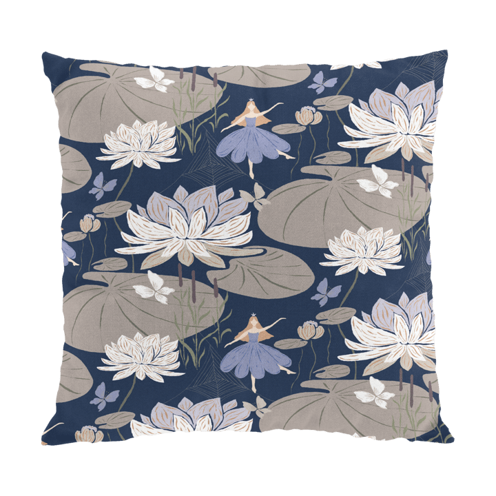 Lily クッションカバー 47x47 cm - Blue - Arvidssons Textil | アルビットソン
