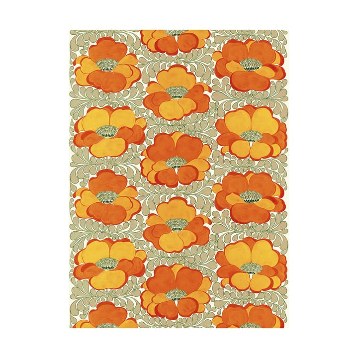 Love ファブリック - Orange - Arvidssons Textil | アルビットソン