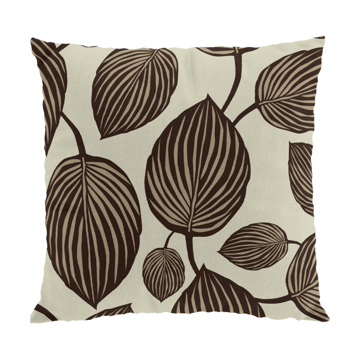 Lyckans blad クッションカバー 45x45 cm - Brown - Arvidssons Textil | アルビットソン