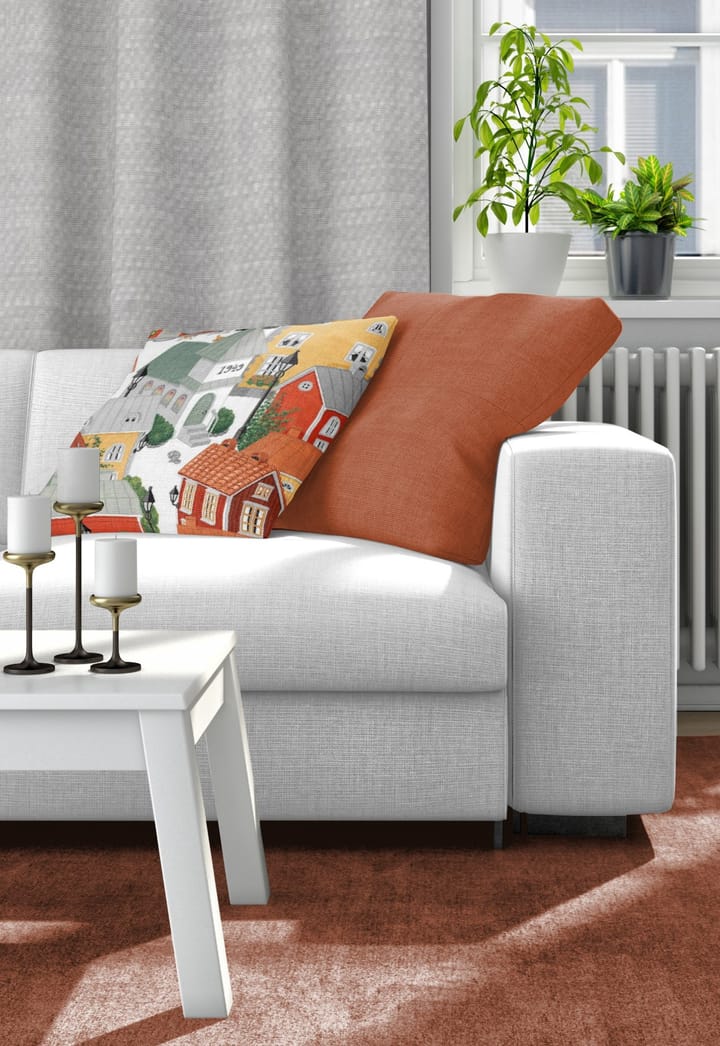 Lyckeby blommar クッションカバー, Red-orange Arvidssons Textil | アルビットソン