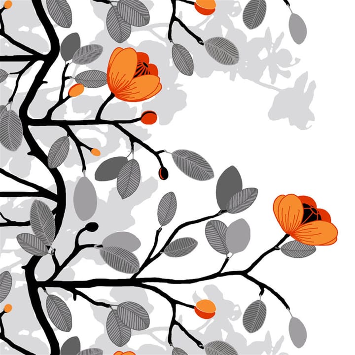 Ofelia ファブリック, orange Arvidssons Textil | アルビットソン