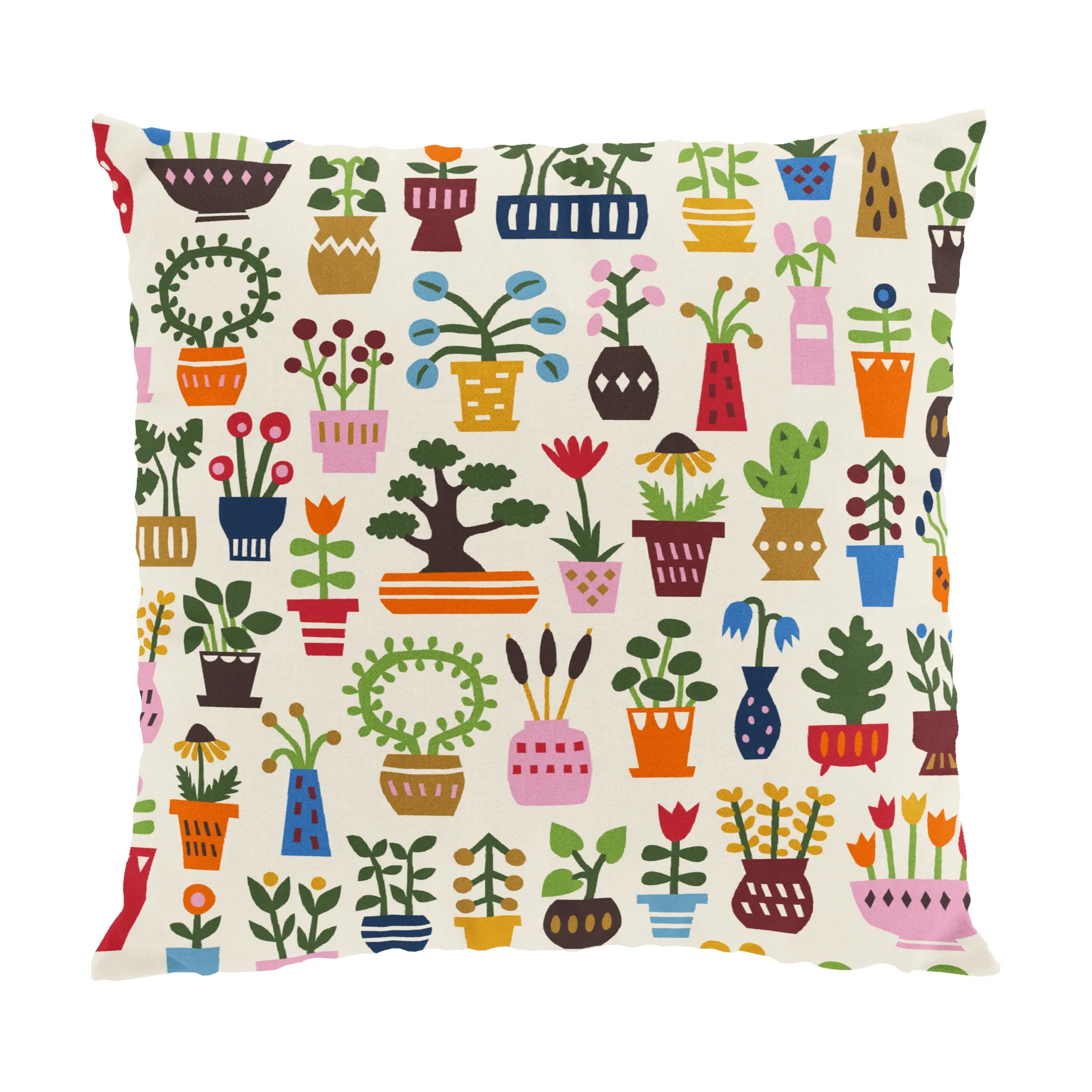 Orangeriet クッションカバー 47x47 cm, Multi Arvidssons Textil | アルビットソン