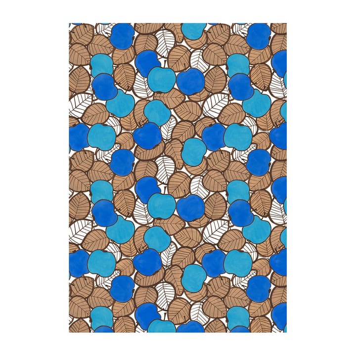 Päppel ファブリック - Green-blue - Arvidssons Textil | アルビットソン