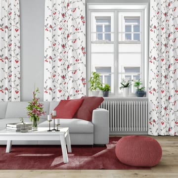 Paradisäpplen ファブリック - Off white-grey-red - Arvidssons Textil | アルビットソン