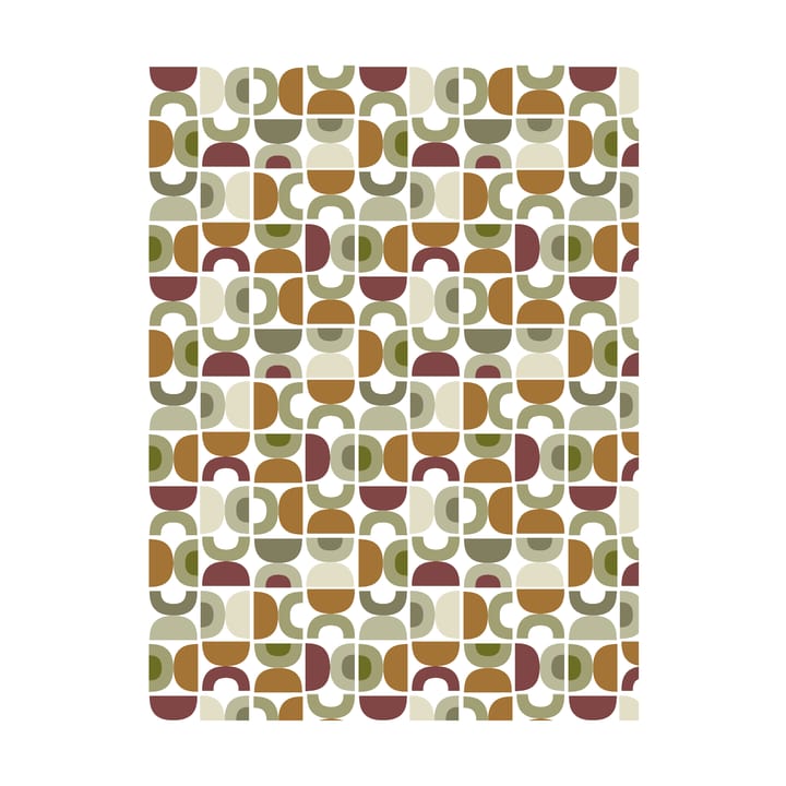 Spiral Dance ファブリック - Beige - Arvidssons Textil | アルビットソン