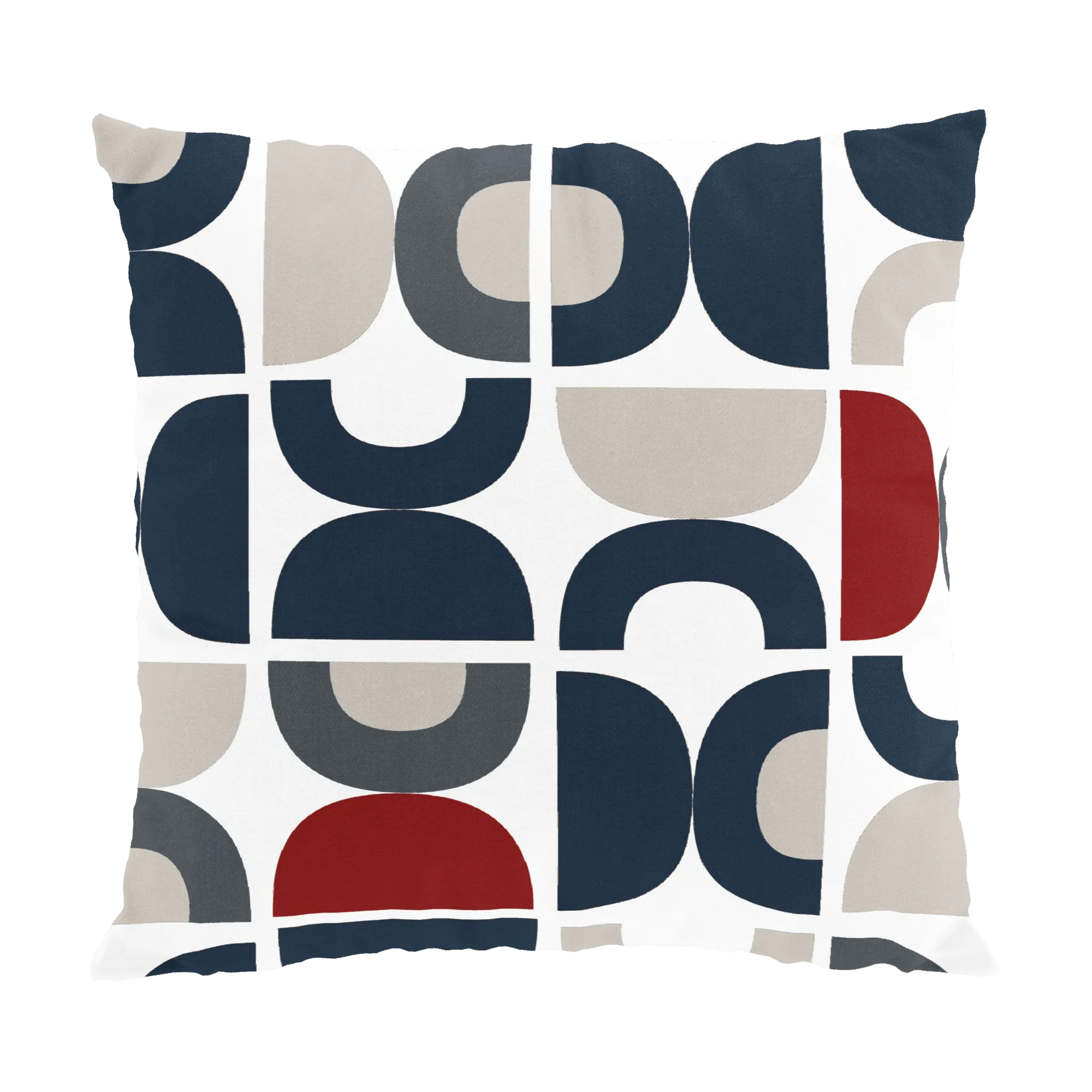 Spiraldans クッションカバー 47x47 cm, Blue Arvidssons Textil | アルビットソン
