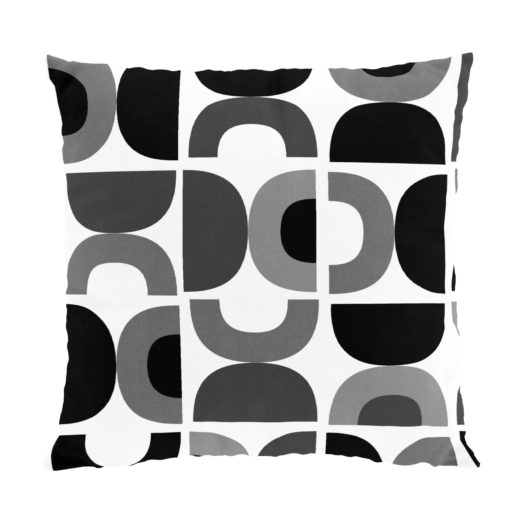 Spiraldans クッションカバー 47x47 cm, Grey Arvidssons Textil | アルビットソン