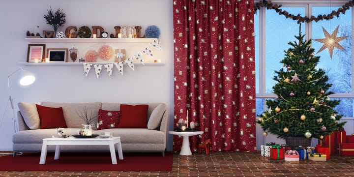 Stjärnglans ファブリック, Red Arvidssons Textil | アルビットソン