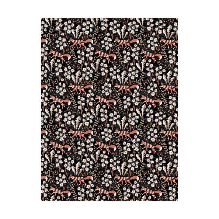 Stjärnspeja オイルクロス - Black-rust - Arvidssons Textil | アルビットソン