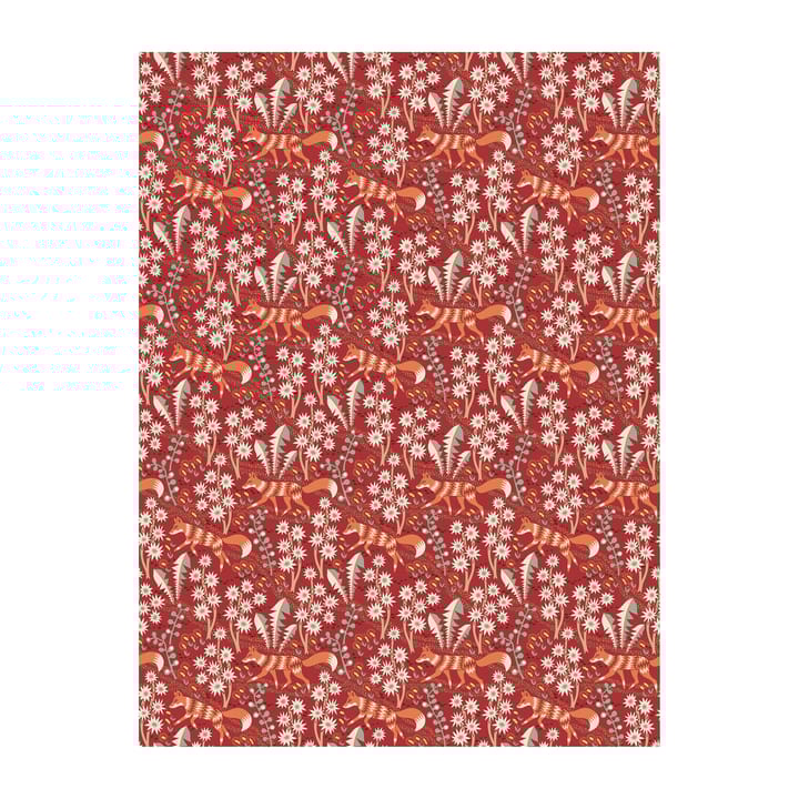 Stjärnspeja オイルクロス - Red - Arvidssons Textil | アルビットソン