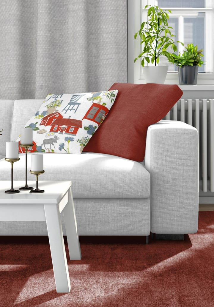Strövtåg クッションカバー 47x47 cm, Red Arvidssons Textil | アルビットソン