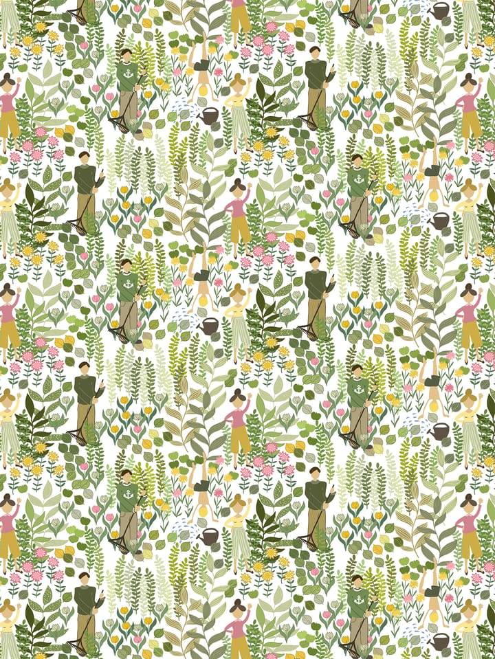 Trädgård オイルクロス - Green - Arvidssons Textil | アルビットソン