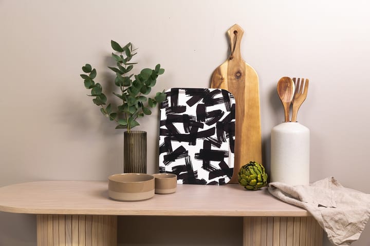 Kryss トレイ 33x43 cm, Black-white Åry Home | オーリーホーム