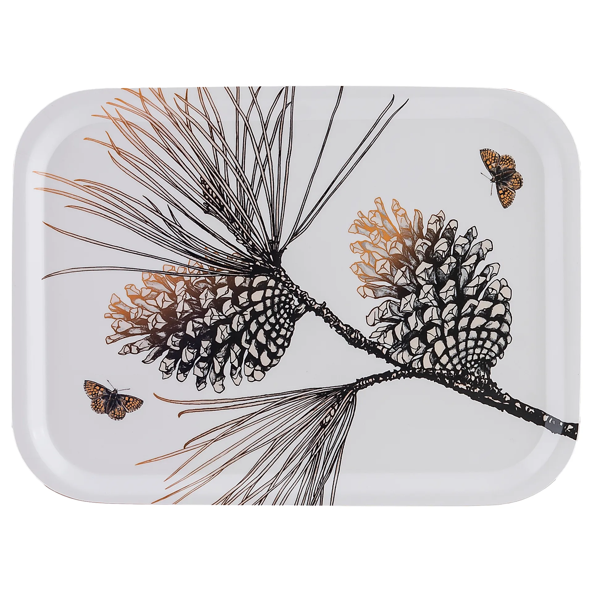 Pine Cone トレイ 20x27 cm, Cotton white Åry Home | オーリーホーム