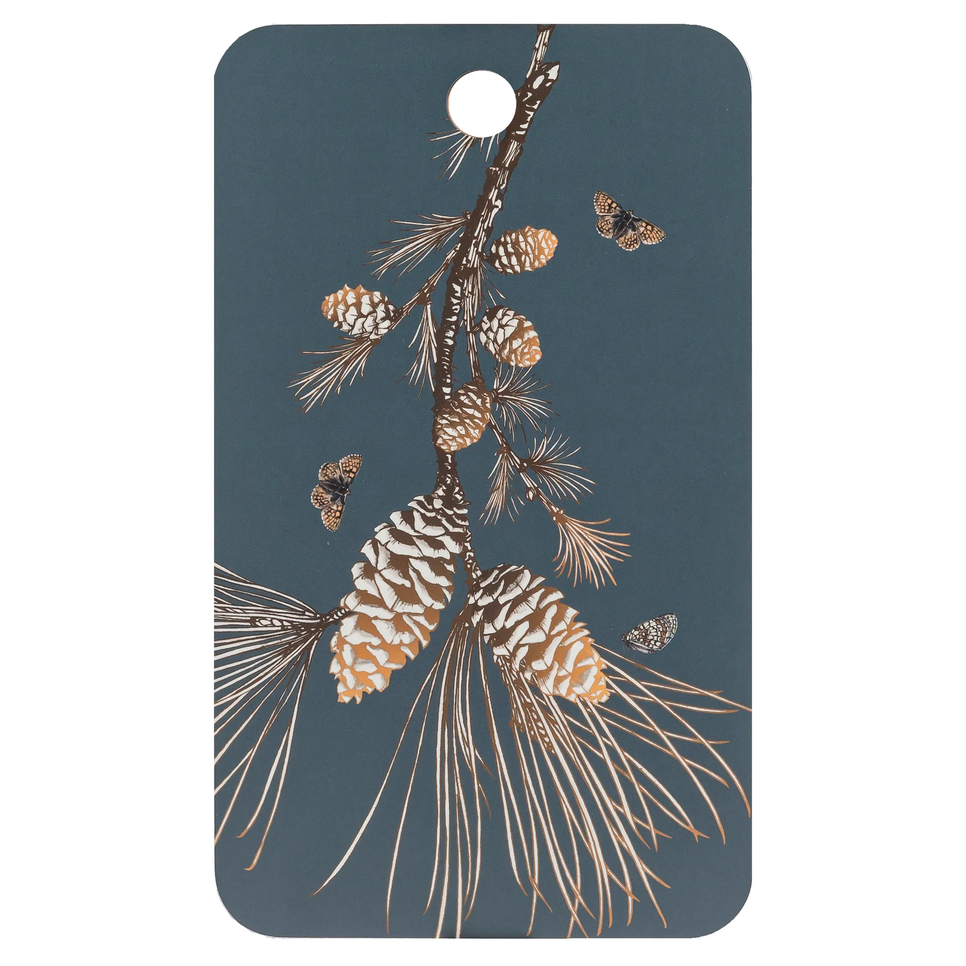 Pine Cone カッティングボード 20x34 cm, Thunder blue Åry Home | オーリーホーム