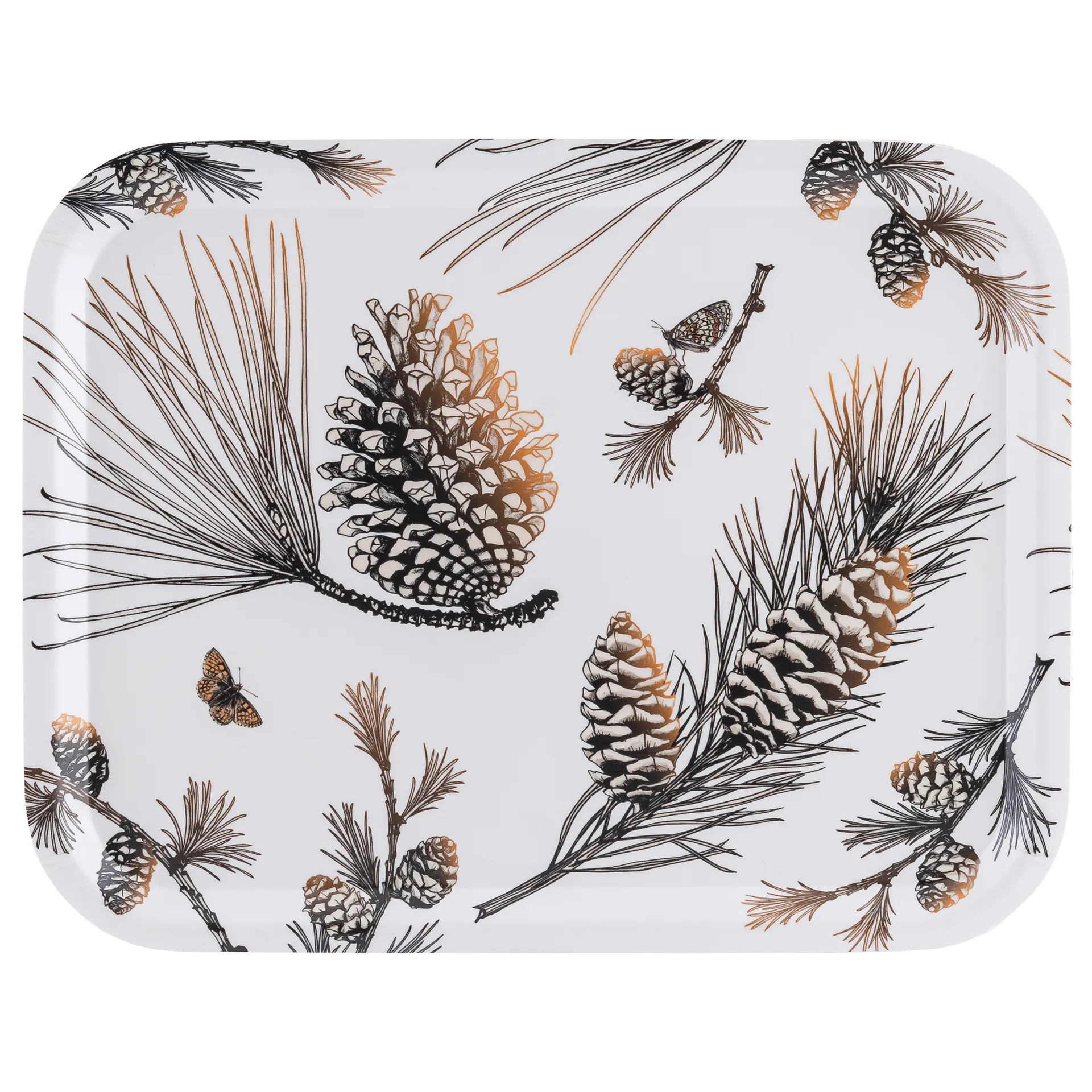 Pine Cone トレイ 28x36 cm, Cotton white Åry Home | オーリーホーム