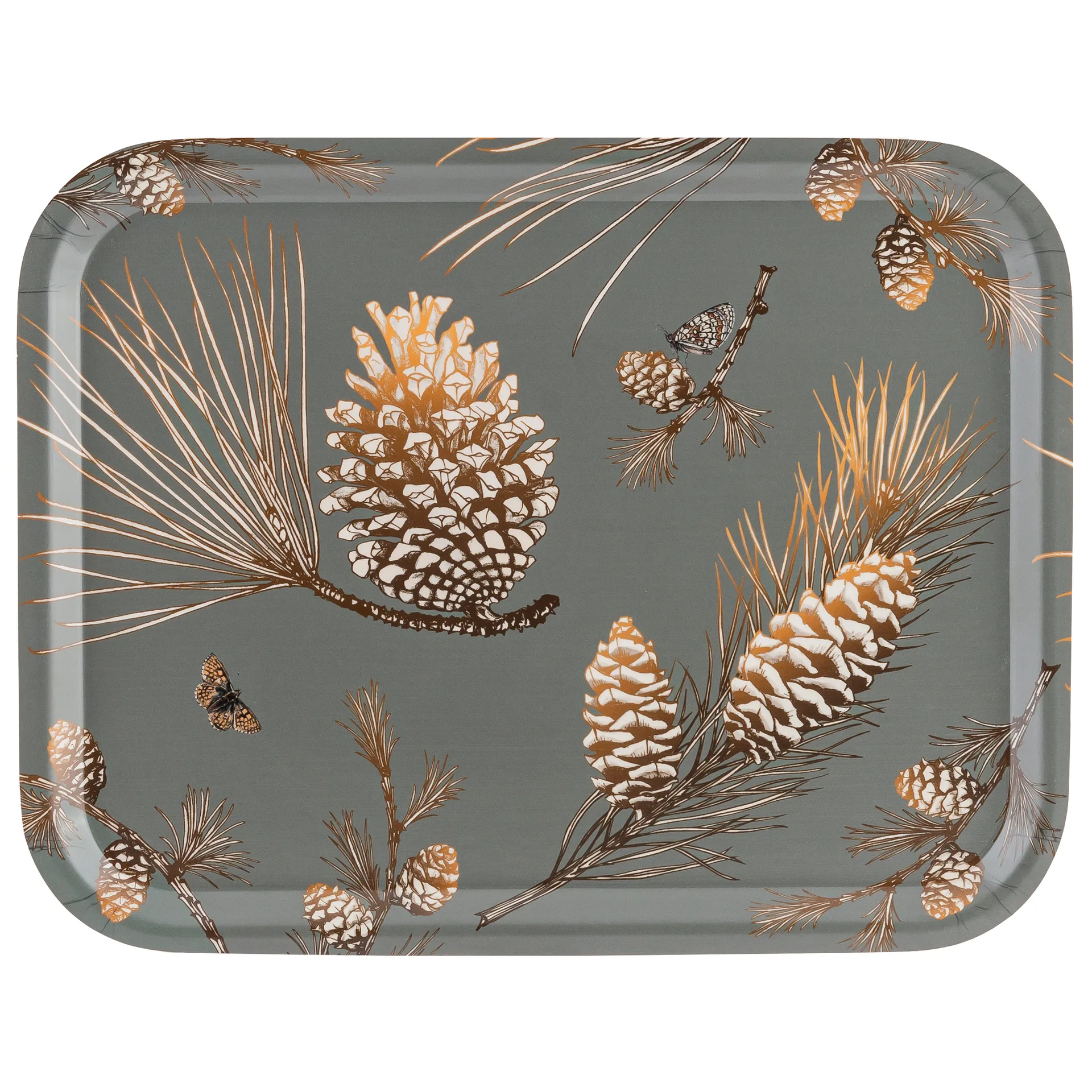 Pine Cone トレイ 28x36 cm, Moss grey Åry Home | オーリーホーム