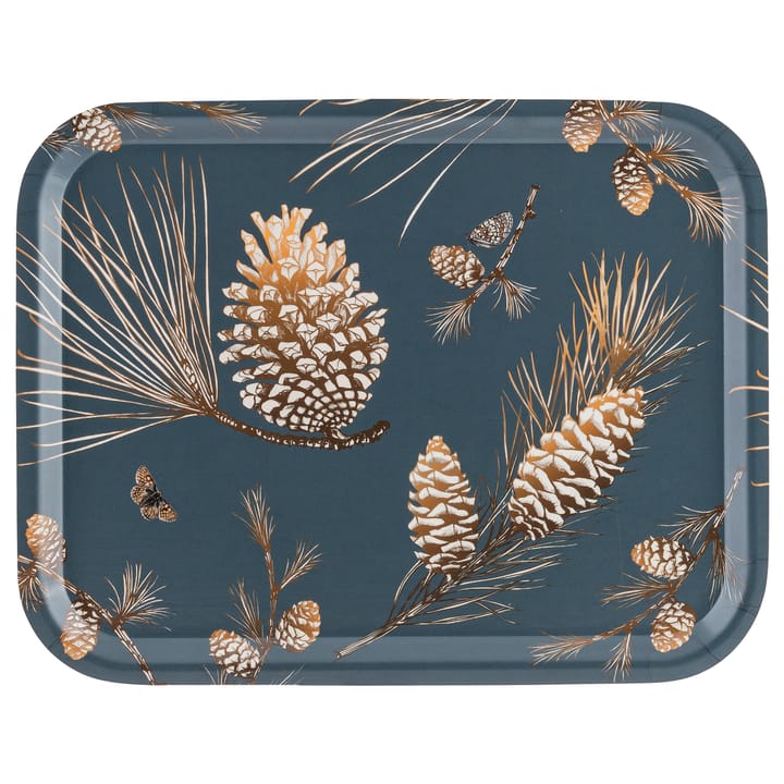 Pine Cone トレイ 28x36 cm - Thunder blue - Åry Home | オーリーホーム