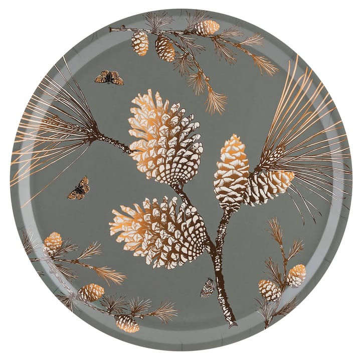Pine Cone トレイ Ø 38 cm - Moss grey - Åry Home | オーリーホーム