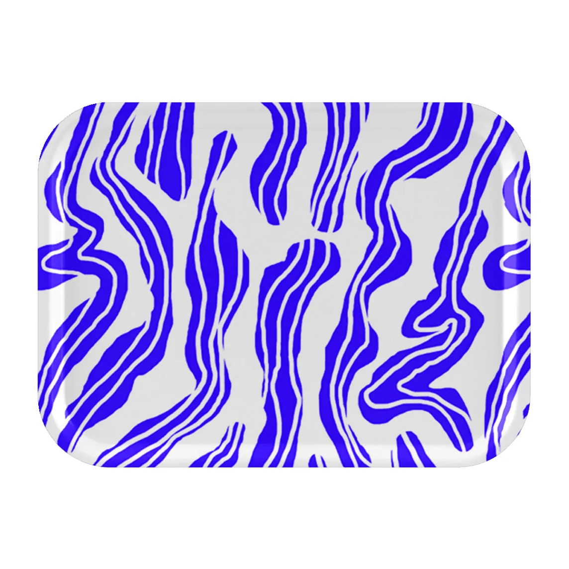 Sudd トレイ 20x27 cm, Blue-white Åry Home | オーリーホーム