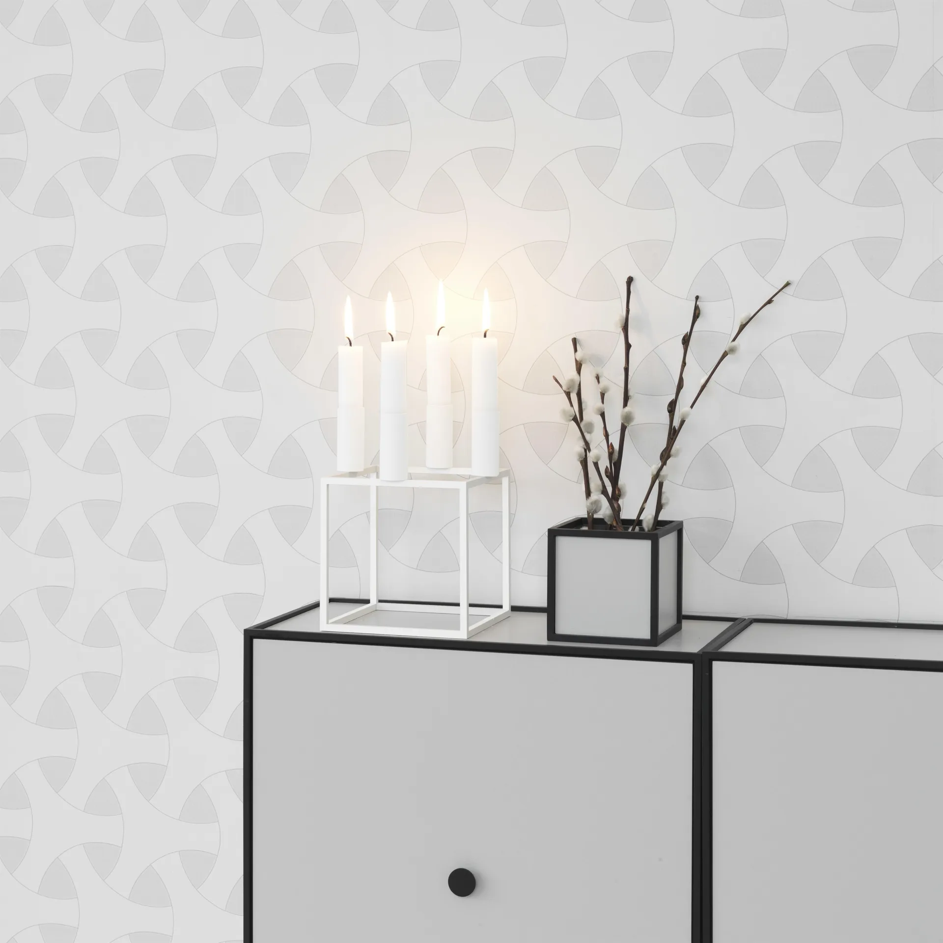 フレーム 10 ボックス 蓋付き, light grey Audo Copenhagen | オドー・コペンハーゲン