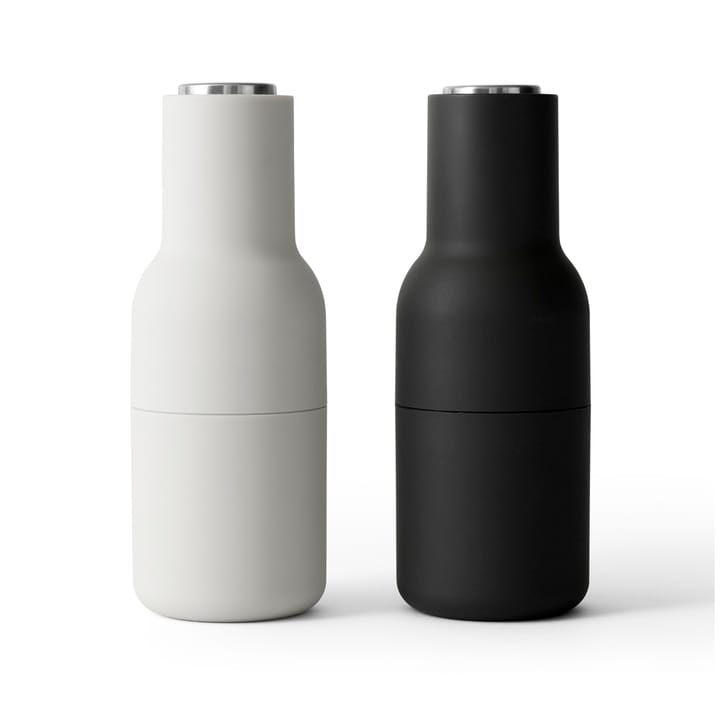ボトルグラインダー スパイスミル 2本セット - Ash-carbon (steel lid) - Audo Copenhagen | オード コペンハーゲン