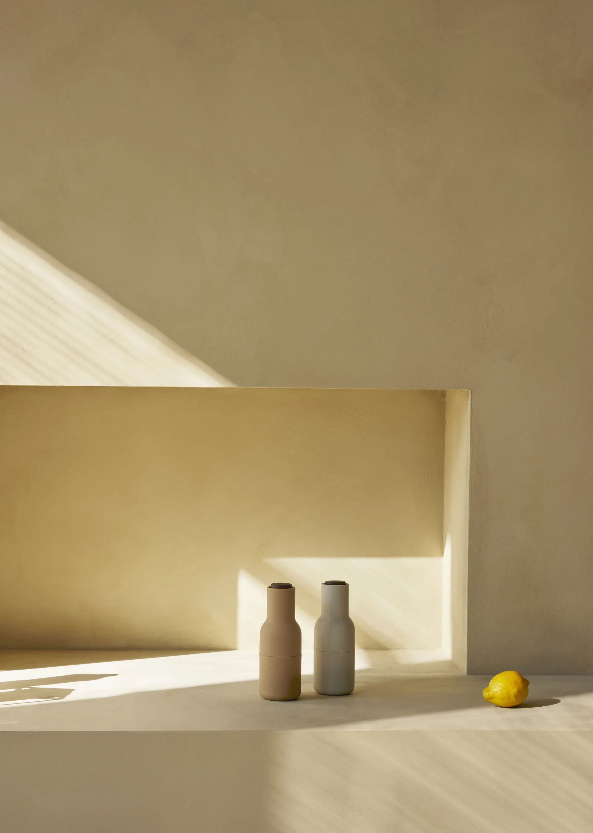 ボトルグラインダー スパイスミル 2本セット, Barley (walnut lid) Audo Copenhagen | オドー・コペンハーゲン