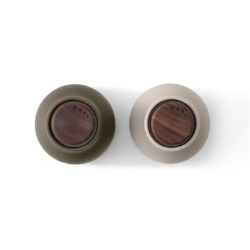 ボトルグラインダー スパイスミル - スモール 2個セット - Hunting green-beige (walnut lid) - Audo Copenhagen | オドー・コペンハーゲン