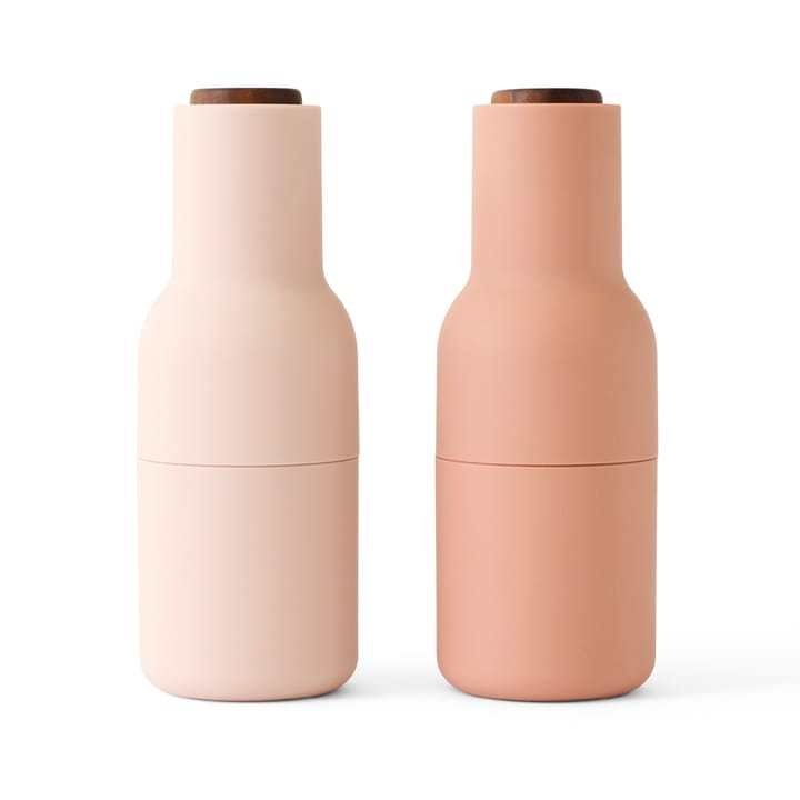 ボトルグラインダー スパイスミル 2本セット - Nudes (walnut lid) - Audo Copenhagen | オドー・コペンハーゲン