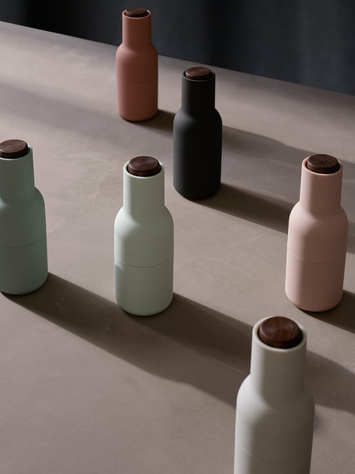 ボトルグラインダー スパイスミル 2本セット, Nudes (walnut lid) Audo Copenhagen | オドー・コペンハーゲン