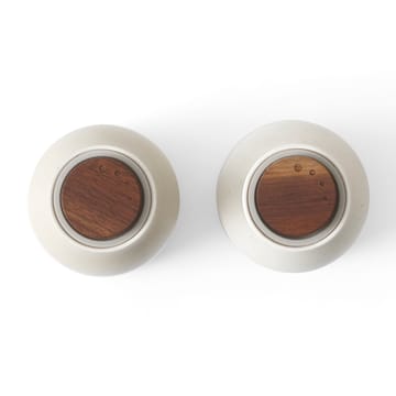 ボトルグラインダー スパイスミル (セラミック) 2本セット - Sand (walnut lid) - Audo Copenhagen | オドー・コペンハーゲン