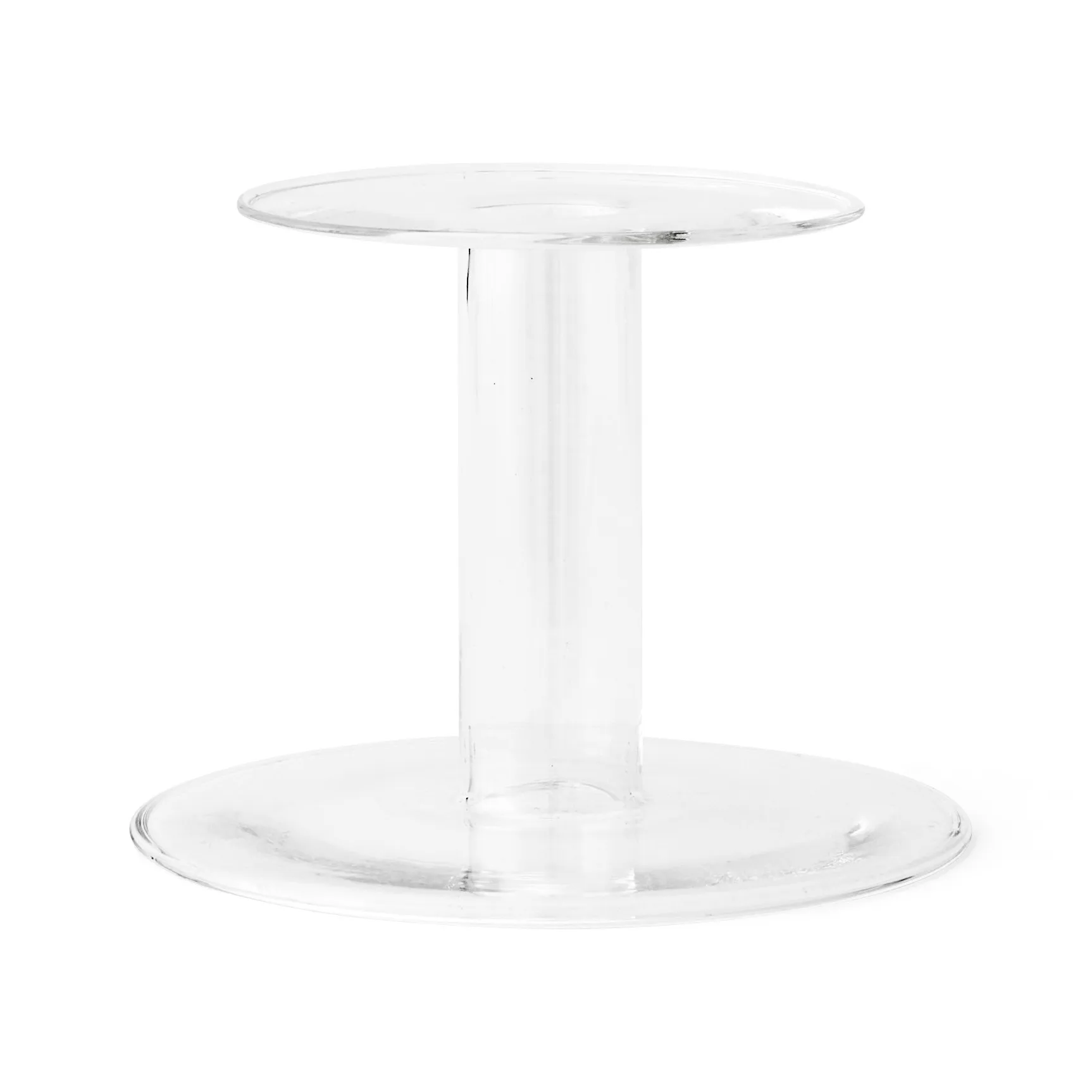 Abacus キャンドルスティック 8.5 cm, Clear Audo Copenhagen | オドー・コペンハーゲン