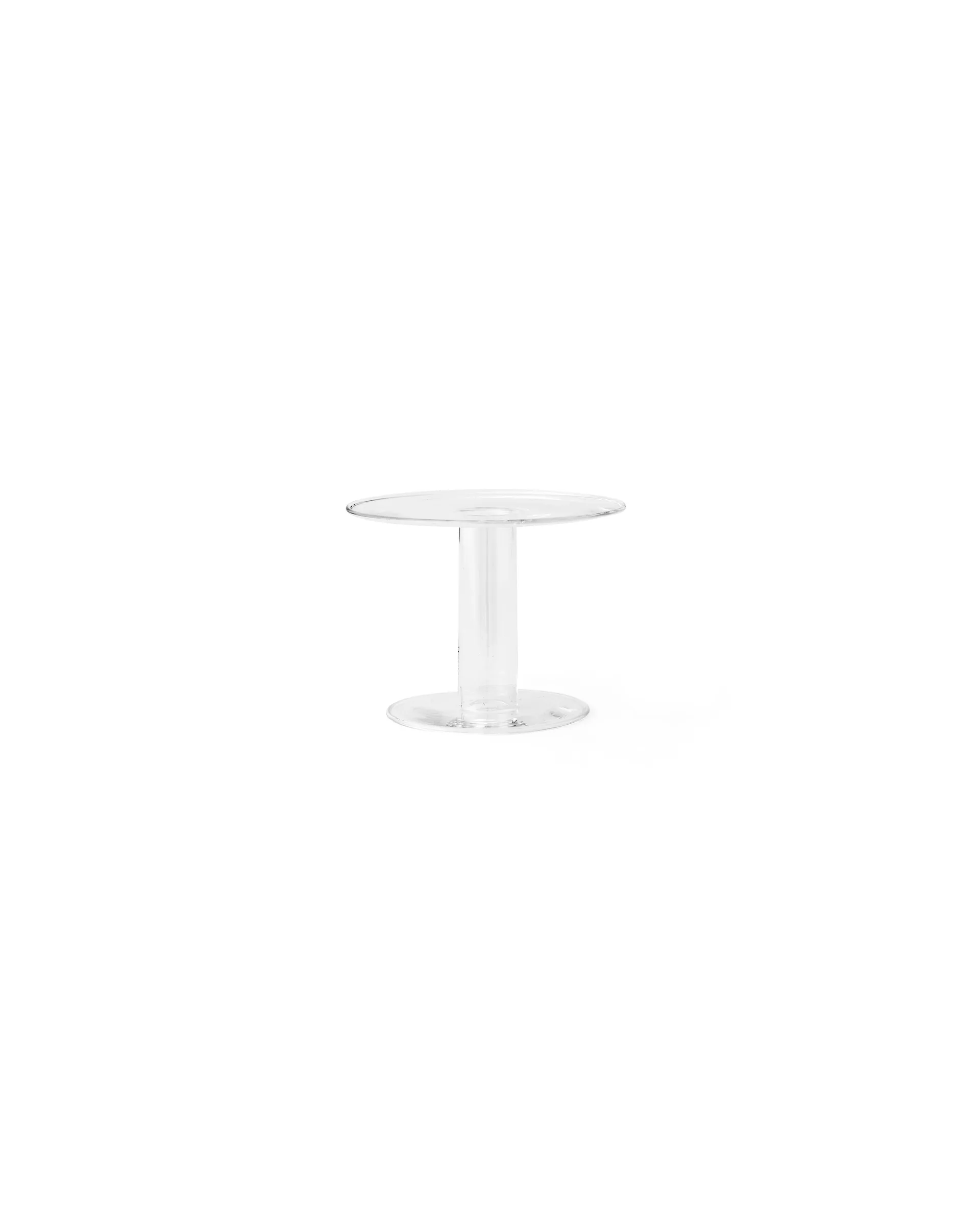 Abacus キャンドルスティック 8.5 cm, Clear Audo Copenhagen | オドー・コペンハーゲン