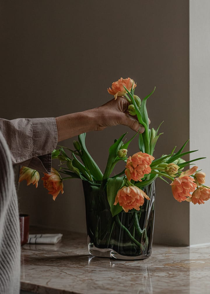 Aer 花瓶 19 cm, Smoke Audo Copenhagen | オドー・コペンハーゲン