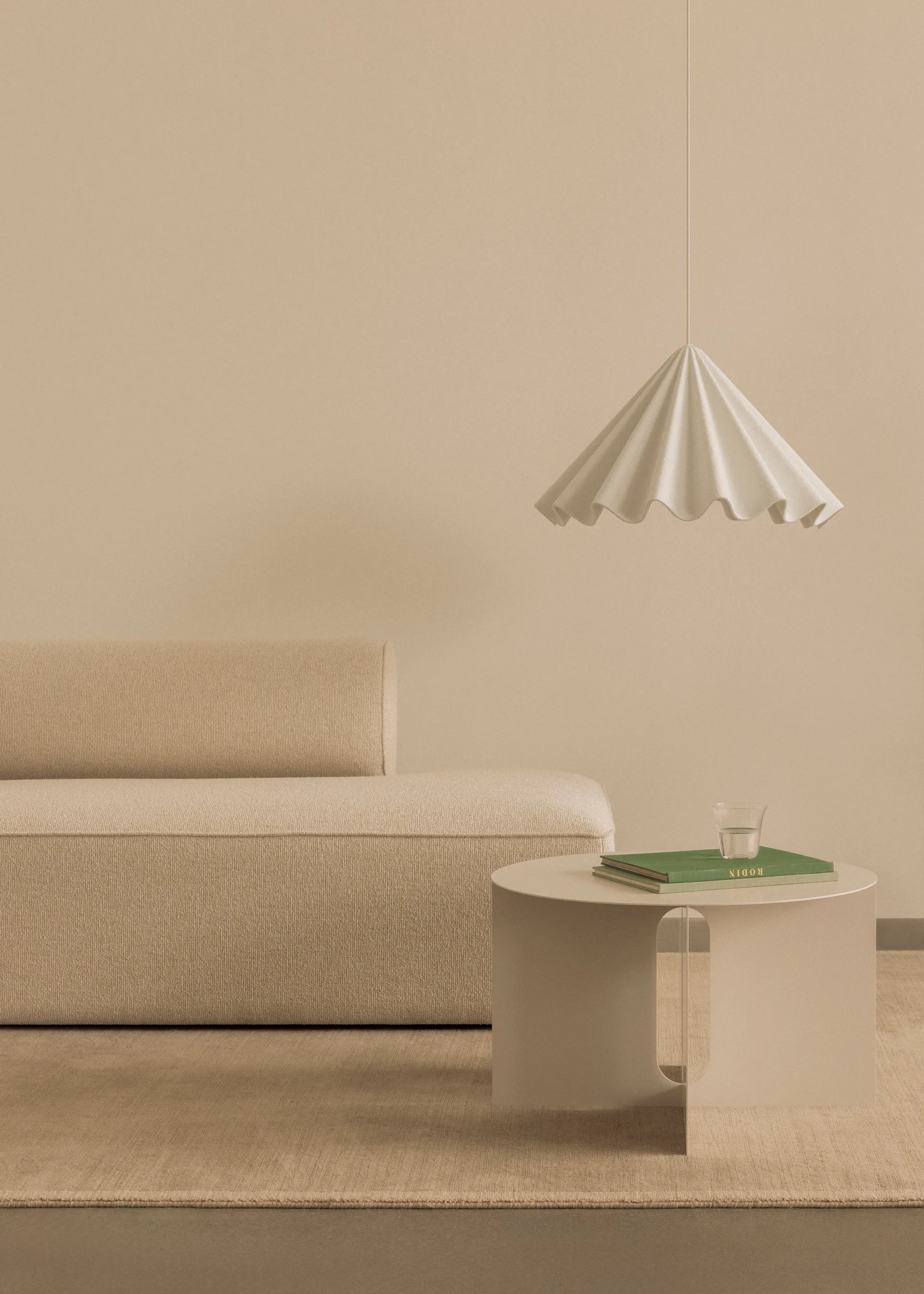 Androgyne サイドテーブル Ø63 cm, Ivory Audo Copenhagen | オドー・コペンハーゲン