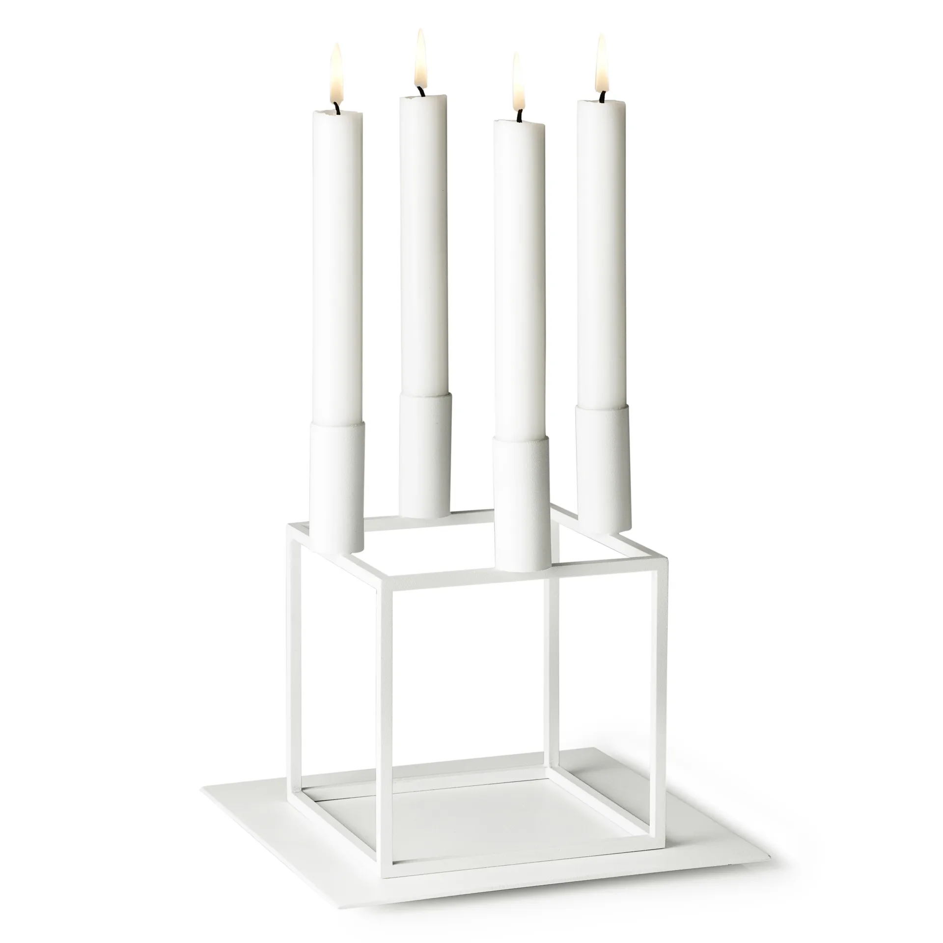 Base for the Kubus 4 キャンドル ホルダー, white Audo Copenhagen | オドー・コペンハーゲン